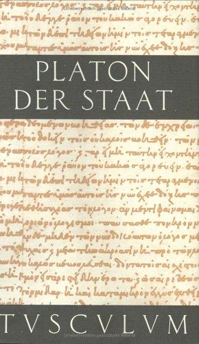 Plato, Thomas A. Szlezák: Der Staat. (Hardcover, 2000, Artemis & Winkler)