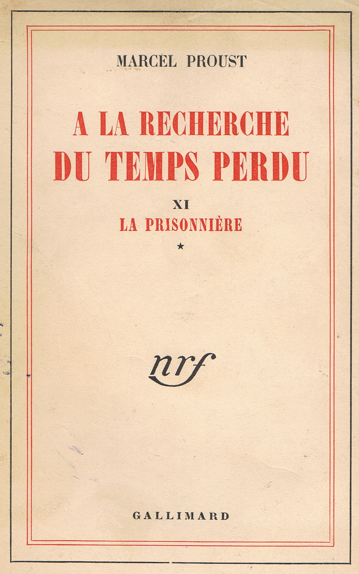 Marcel Proust: À la recherche du temps perdu. (French language, 1963, Gallimard)