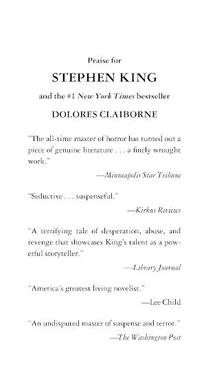 Stephen King(duplicate): Dolores Claiborne (2016, Scribner)